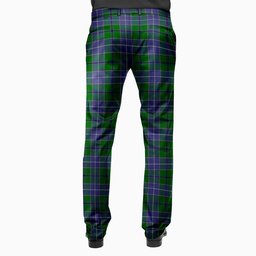 ScotsTee Shop Scottish Wishart Hunting Men's Tartan Trousers Plaid Trews - Regular Fit