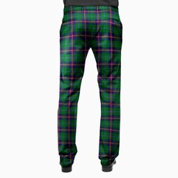 ScotsTee Shop Scottish Young Men's Tartan Trousers Plaid Trews - Regular Fit