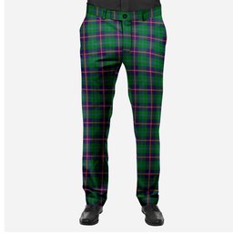 ScotsTee Shop Scottish Young Men's Tartan Trousers Plaid Trews - Regular Fit
