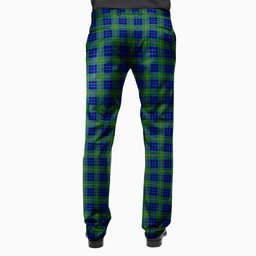 ScotsTee Shop Scottish Noel Men's Tartan Trousers Plaid Trews - Regular Fit
