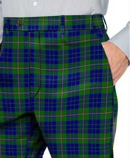 ScotsTee Shop Scottish Noel Men's Tartan Trousers Plaid Trews - Regular Fit