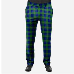 ScotsTee Shop Scottish Noel Men's Tartan Trousers Plaid Trews - Regular Fit