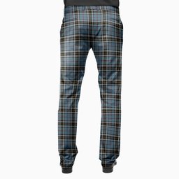 ScotsTee Shop Scottish Thompson Men's Tartan Trousers Plaid Trews - Regular Fit