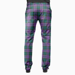 ScotsTee Shop Scottish Wardlaw Ancient Men's Tartan Trousers Plaid Trews - Regular Fit