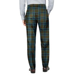 ScotsTee Shop Scottish Thompson Hunting Men's Tartan Trousers Plaid Trews - Regular Fit