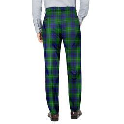 ScotsTee Shop Scottish Oliphant Men's Tartan Trousers Plaid Trews - Regular Fit