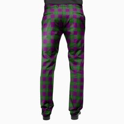 ScotsTee Shop Scottish Singh Men's Tartan Trousers Plaid Trews - Regular Fit