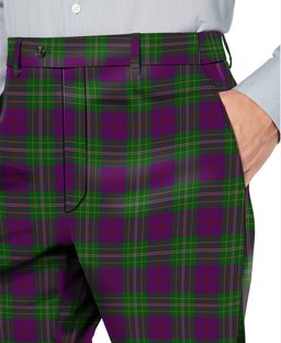 ScotsTee Shop Scottish Singh Men's Tartan Trousers Plaid Trews - Regular Fit