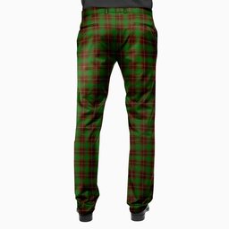 ScotsTee Shop Scottish MacPhee Hunting Men's Tartan Trousers Plaid Trews - Regular Fit