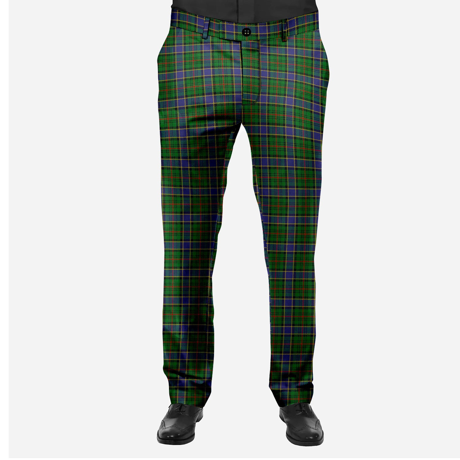 ScotsTee Shop Scottish Ogilvie of Inverarity Wilsons Men's Tartan Trousers Plaid Trews - Regular Fit