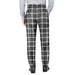 ScotsTee Shop Scottish McCandlish Arisaid Grey Men's Tartan Trousers Plaid Trews - Regular Fit