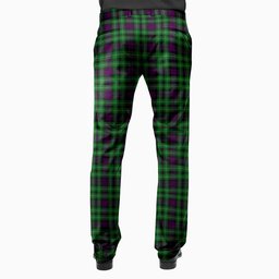 ScotsTee Shop Scottish Wilsons 064 2 Men's Tartan Trousers Plaid Trews - Regular Fit