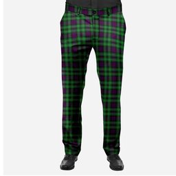 ScotsTee Shop Scottish Wilsons 064 2 Men's Tartan Trousers Plaid Trews - Regular Fit