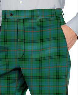 ScotsTee Shop Scottish Walker Hunting Ancient Men's Tartan Trousers Plaid Trews - Regular Fit