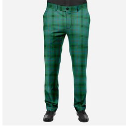 ScotsTee Shop Scottish Walker Hunting Ancient Men's Tartan Trousers Plaid Trews - Regular Fit