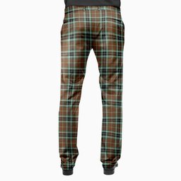 ScotsTee Shop Scottish Thompson Hunting Modern Men's Tartan Trousers Plaid Trews - Regular Fit