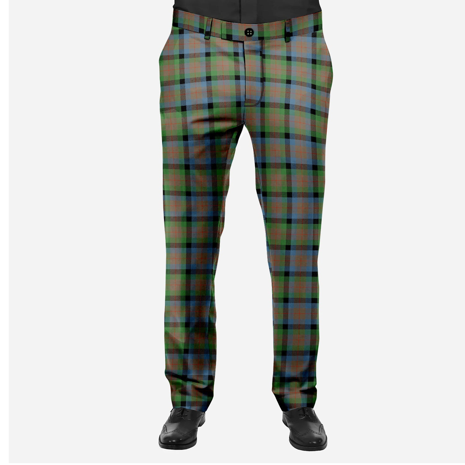 ScotsTee Shop Scottish Tennant Ancient Men's Tartan Trousers Plaid Trews - Regular Fit