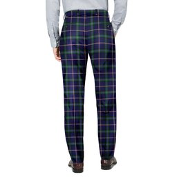 ScotsTee Shop Scottish Marion Men's Tartan Trousers Plaid Trews - Regular Fit