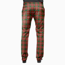 ScotsTee Shop Scottish Princess Margaret Men's Tartan Trousers Plaid Trews - Regular Fit