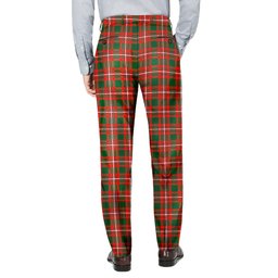 ScotsTee Shop Scottish Princess Margaret Men's Tartan Trousers Plaid Trews - Regular Fit
