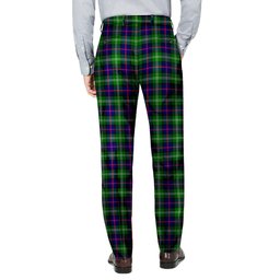 ScotsTee Shop Scottish Sutherland Modern Men's Tartan Trousers Plaid Trews - Regular Fit
