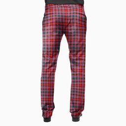 ScotsTee Shop Scottish Pitblado Men's Tartan Trousers Plaid Trews - Regular Fit