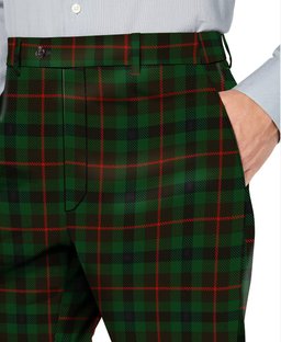 ScotsTee Shop Scottish Tennant Men's Tartan Trousers Plaid Trews - Regular Fit