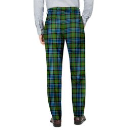 ScotsTee Shop Scottish Newlands Men's Tartan Trousers Plaid Trews - Regular Fit