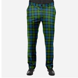 ScotsTee Shop Scottish Newlands Men's Tartan Trousers Plaid Trews - Regular Fit