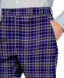 ScotsTee Shop Scottish Ochterlony SC Men's Tartan Trousers Plaid Trews - Regular Fit