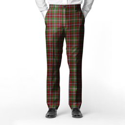 ScotsTee Shop Scottish Moray of Abercairny Men's Tartan Trousers Plaid Trews - Regular Fit