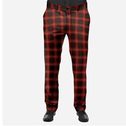 ScotsTee Shop Scottish Perry Men's Tartan Trousers Plaid Trews - Regular Fit