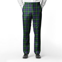 ScotsTee Shop Scottish Maresh Men's Tartan Trousers Plaid Trews - Regular Fit