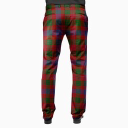 ScotsTee Shop Scottish Ross Men's Tartan Trousers Plaid Trews - Regular Fit