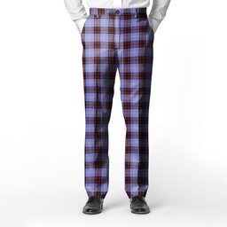 ScotsTee Shop Scottish Rutherford SC Men's Tartan Trousers Plaid Trews - Regular Fit