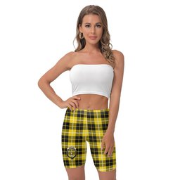 ScotsTee Shop Scottish Barclay Dress Modern Clan Crest Tartan Womens Tight Short