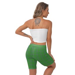 ScotsTee Shop Scottish Currie Clan Crest Tartan Womens Tight Short