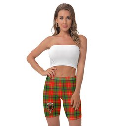 ScotsTee Shop Scottish Turnbull Dress Clan Crest Tartan Womens Tight Short