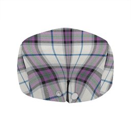 ScotsTee Shop Scottish Alexander of Menstry Dress Ancient Clan Crest Tartan Jeff Cap Tartan Flat Cap