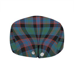 ScotsTee Shop Scottish Alexander Hunting Ancient Clan Crest Tartan Jeff Cap Tartan Flat Cap