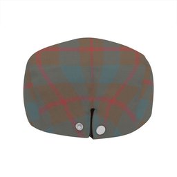 ScotsTee Shop Scottish Agnew (MacAgnew) Weathered Clan Crest Tartan Jeff Cap Tartan Flat Cap