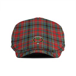 ScotsTee Shop Scottish Anderson of Ardbrake Clan Crest Tartan Jeff Cap Tartan Flat Cap