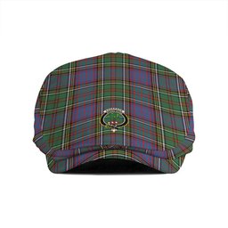 ScotsTee Shop Scottish Anderson of Kinneddar Hunting Clan Crest Tartan Jeff Cap Tartan Flat Cap