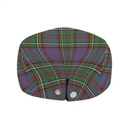 ScotsTee Shop Scottish Anderson of Kinneddar Hunting Clan Crest Tartan Jeff Cap Tartan Flat Cap