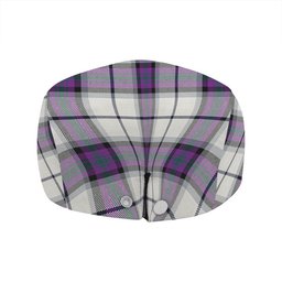 ScotsTee Shop Scottish Alexander of Menstry Dress Modern Clan Crest Tartan Jeff Cap Tartan Flat Cap
