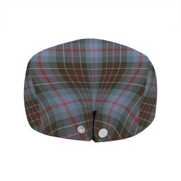 ScotsTee Shop Scottish Brodie Hunting Weathered Clan Crest Tartan Jeff Cap Tartan Flat Cap