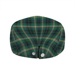 ScotsTee Shop Scottish Campbell Marquis of Lorne Modern 2 Clan Crest Tartan Jeff Cap Tartan Flat Cap