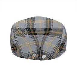 ScotsTee Shop Scottish Bell of the Borders Ancient Clan Crest Tartan Jeff Cap Tartan Flat Cap