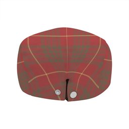 ScotsTee Shop Scottish Cameron Weathered 2 Clan Crest Tartan Jeff Cap Tartan Flat Cap
