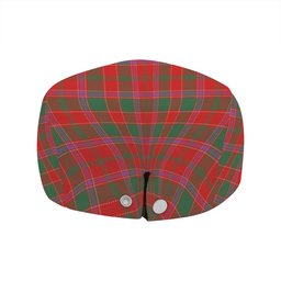 ScotsTee Shop Scottish Cameron of Lochiel #2 Modern 2 Clan Crest Tartan Jeff Cap Tartan Flat Cap